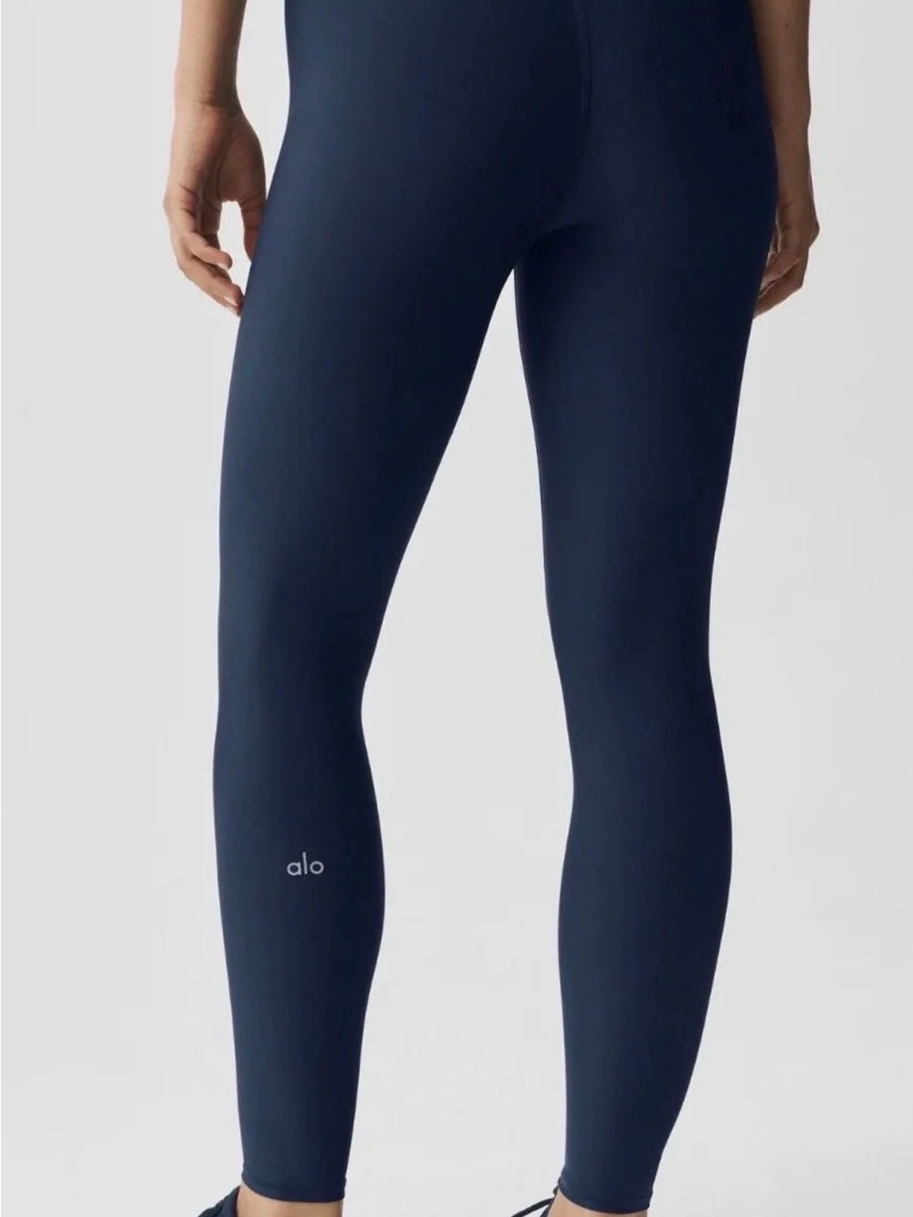 ALO Yoga Navy High-Waist Performance Leggings